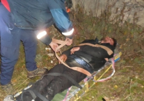 В Крыму ночью мужчина сорвался со скалы