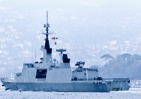 В Черное море зашел французский боевой фрегат-невидимка