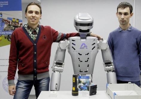 Смотри: в Крыму презентовали человекоподобного робота