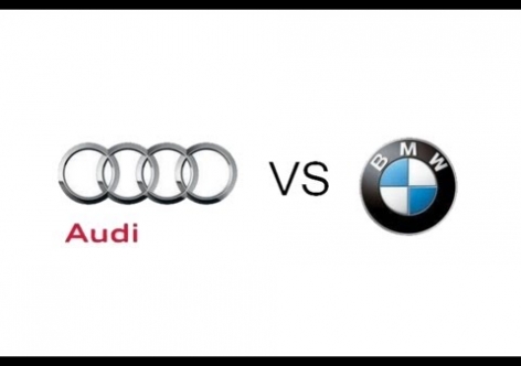 Как троллят друг друга BMW и Audi [фото]