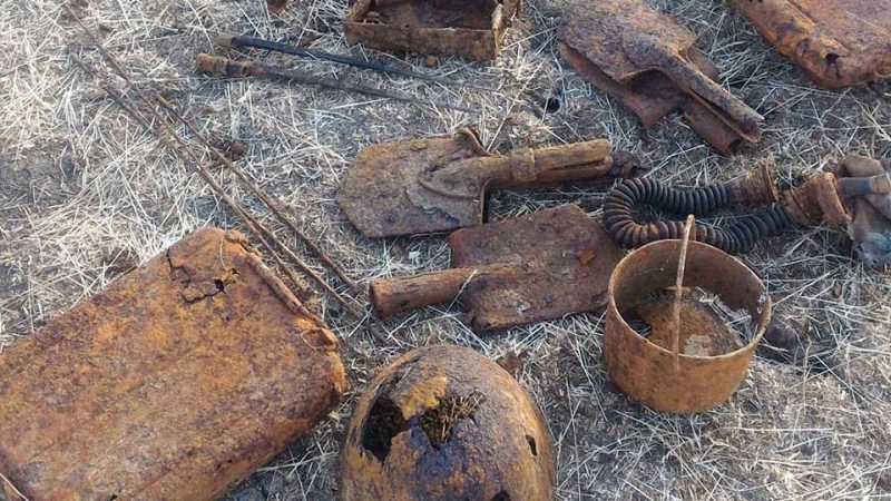 Под Феодосией нашли останки двух десятков солдат Великой отечественной войны