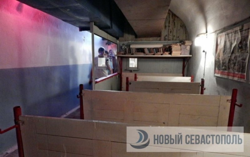 В Севастополе на базе действующего противоатомного убежища открыли музей