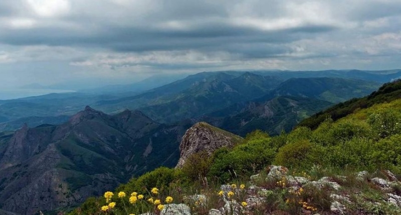 Туриста с инсультом снимали с Крымских гор