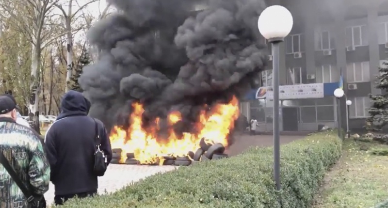 На Украине начались газовые бунты