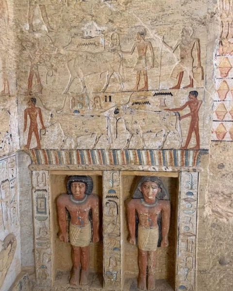 В Египте нашли гробницу, которая оставалась нетронутой 4,4 тысячи лет