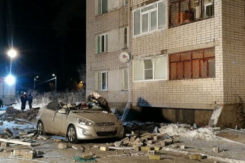 В жилом доме в Вологде взорвался бытовой газ