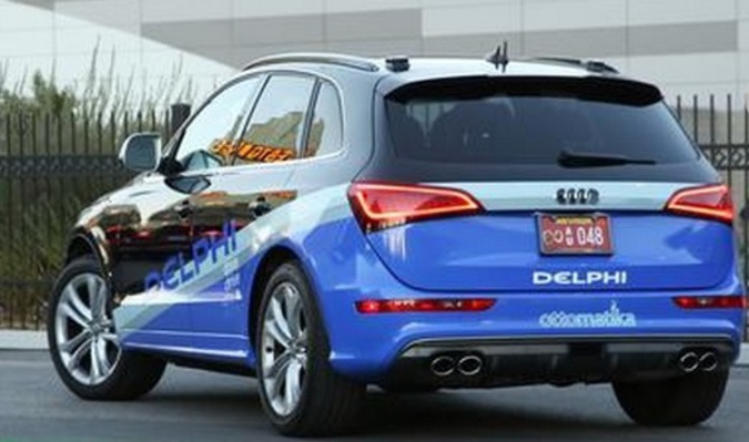 Робот-автомобиль Delphi Audi Q5 успешно завершил пробег через Америку