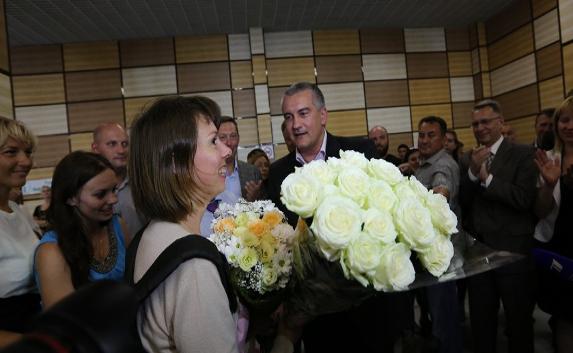 Двухмиллионный турист прибыл в аэропорт Симферополя