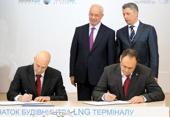 LNG-терминал Украине не особо нужен, но "строить" его продолжают
