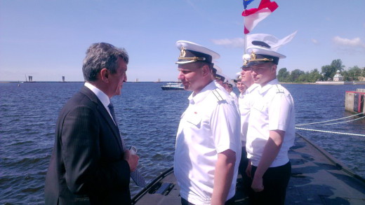 Сергей Меняйло в Питере изучал кораблестроение и потенциал морского флота