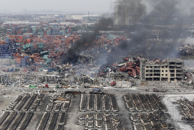 Число жертв взрывов в Тяньцзине возросло до 85