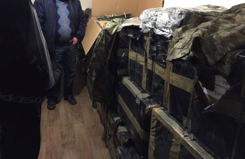 С Турции пришла волонтерская помощь для Батальона - 120 комплектов камуфляжной формы [фото]