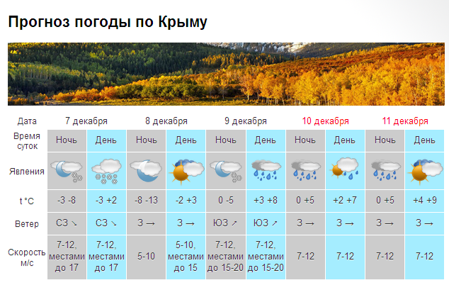 Снова непогода: крымчан предупреждают об усилении ветра и мороза