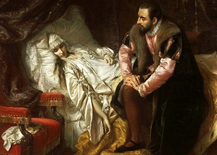 Фрагмент картины «Смерть Барбары Радзивилл», худ. Йозеф Симмлер./фото: polomedia.ru