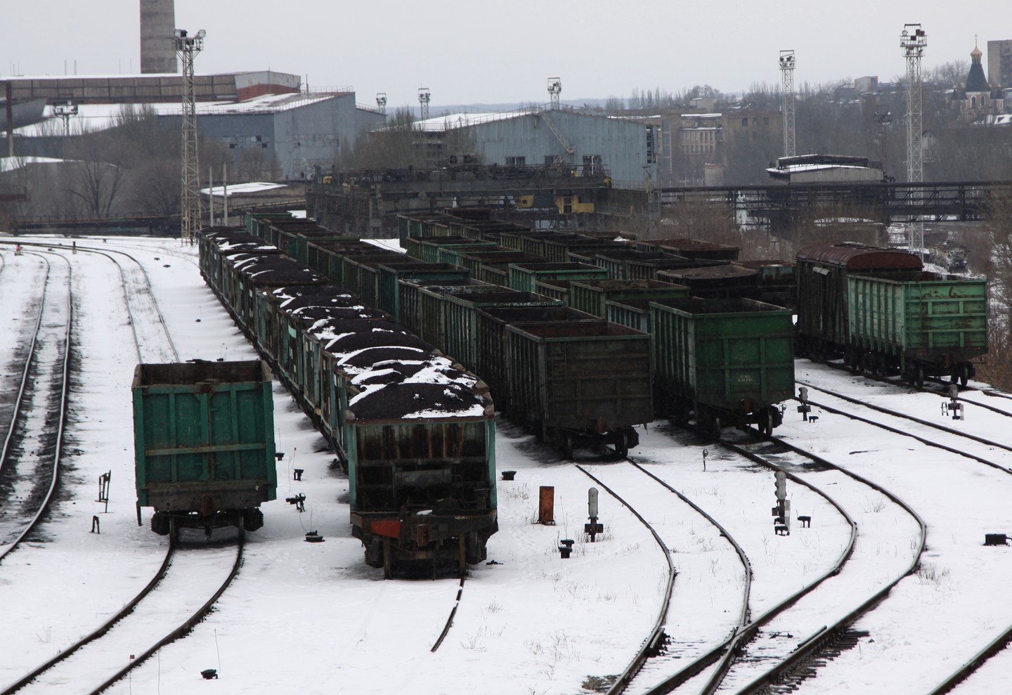"Укрэнерго": Запасов угля на ТЭС Украины осталось только на месяц