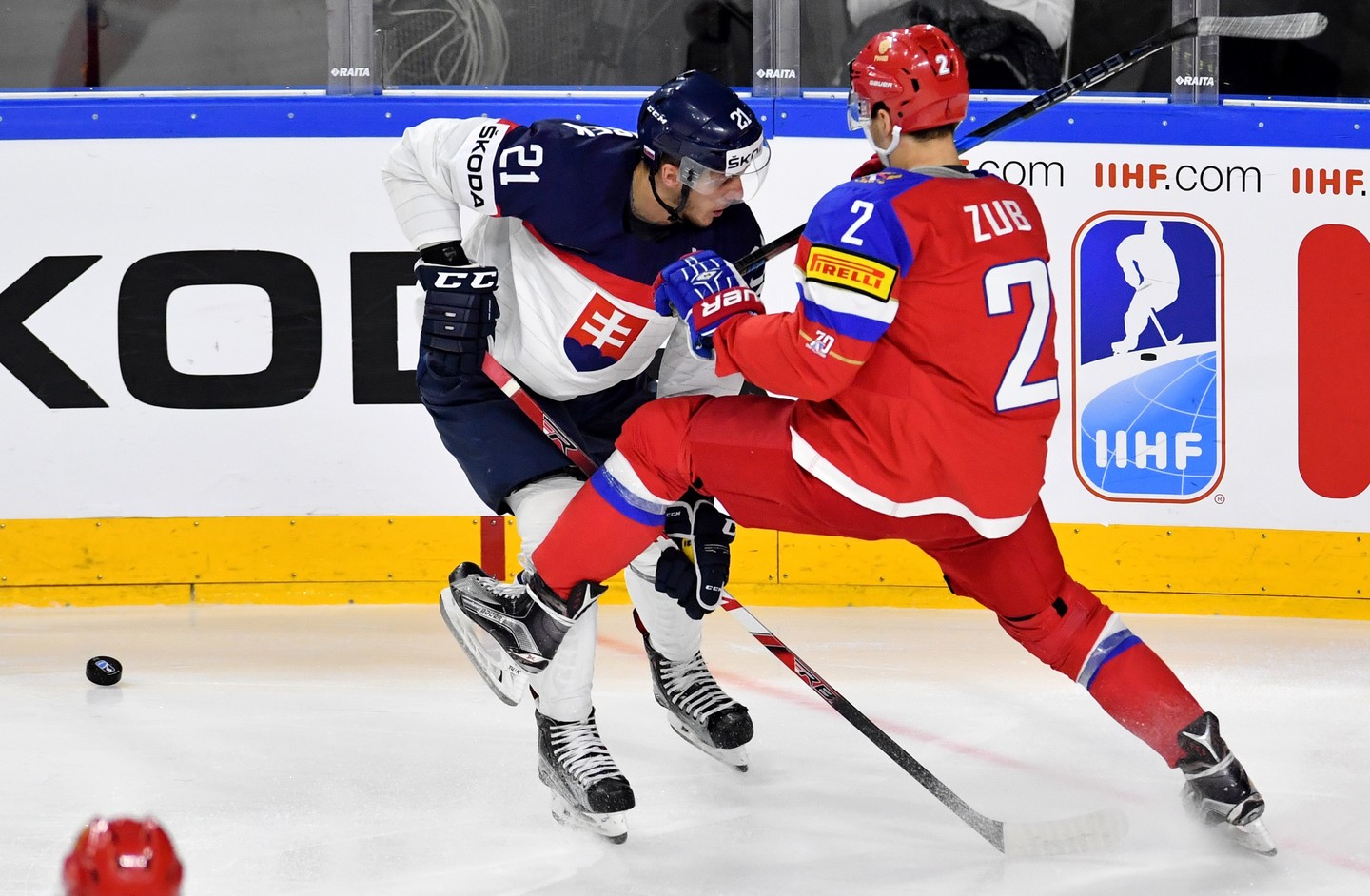 Россия разгромила Словакию и досрочно вышла в 1/4 финала ЧМ по хоккею