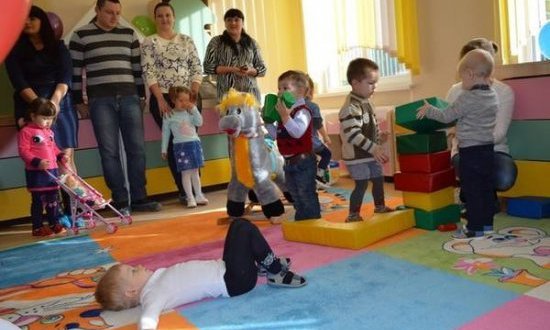 В пгт.Черноморское открыли новый модульный детский сад