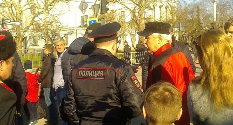 Юрия Мешкова арестовали на двое суток за «сопротивление полиции»