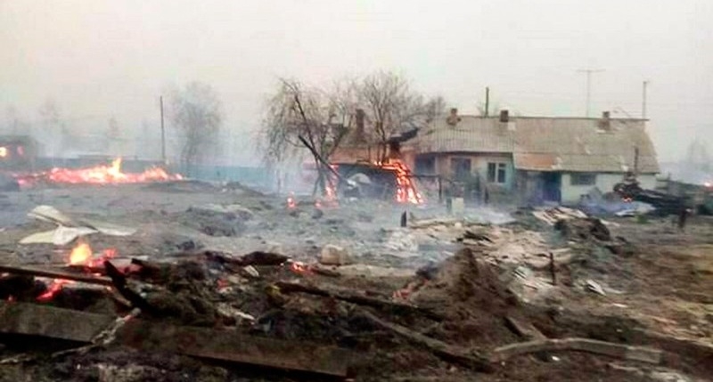 Пожары в Забайкалье оставили без жилья более 400 человек