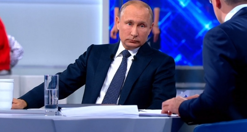 Прямая линия с Путиным пройдет 20 июня: стартовал прием вопросов