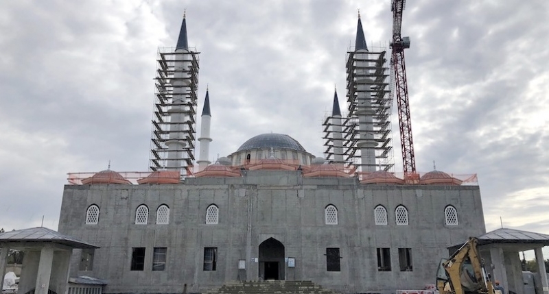 Обещанную Путину и Эрдогану мечеть в Крыму газифицировали