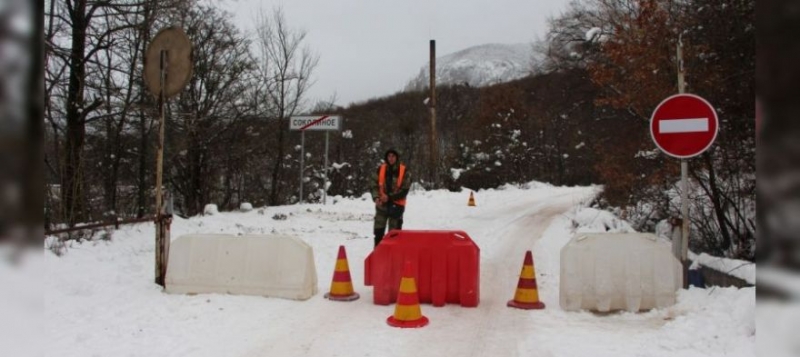 В Крыму дорогу на Ай-Петри закроют для расчистки снега