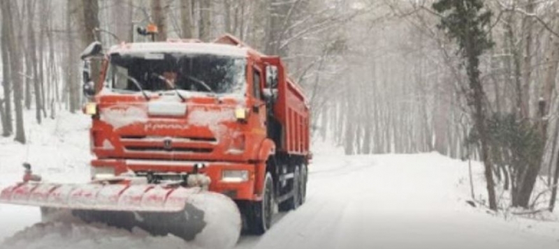Осадки и угроза снежных обвалов: дорога на Ай-Петри закрыта из-за непогоды