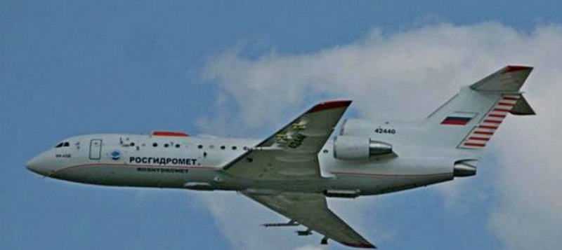 В Крым прибыл самолет для увеличения осадков [видео]