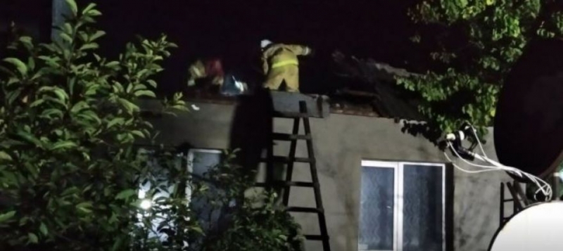 Мужчина получил ожоги при пожаре в Крыму [фото]