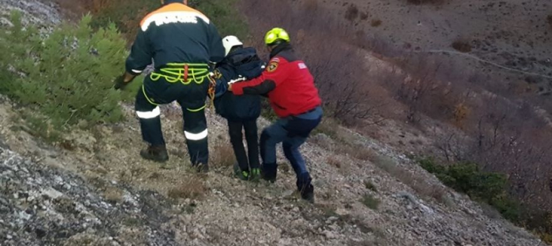 В крымских горах спасли восьмилетнего ребенка [фото]
