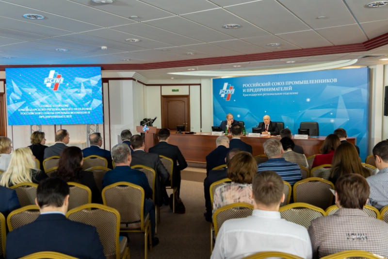 О разработке мер для стабилизации экономической ситуации в крае заявили в РСПП Кубани