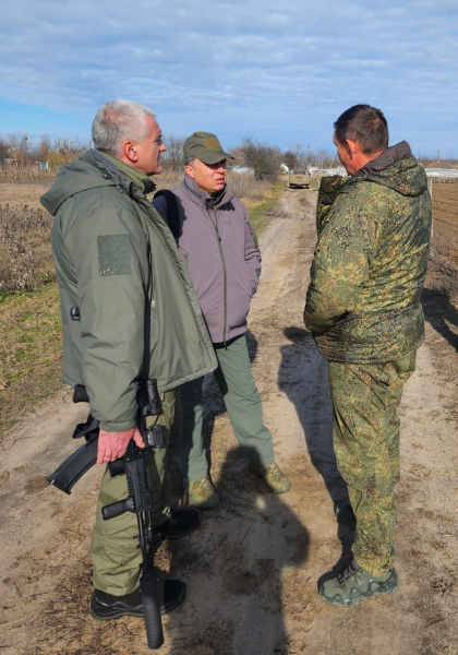Сергей Аксенов встретился с бойцами СВО из Крыма в зоне их ответственности
