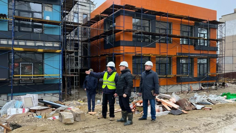 Новый детский сад на 350 мест строят в Симферополе