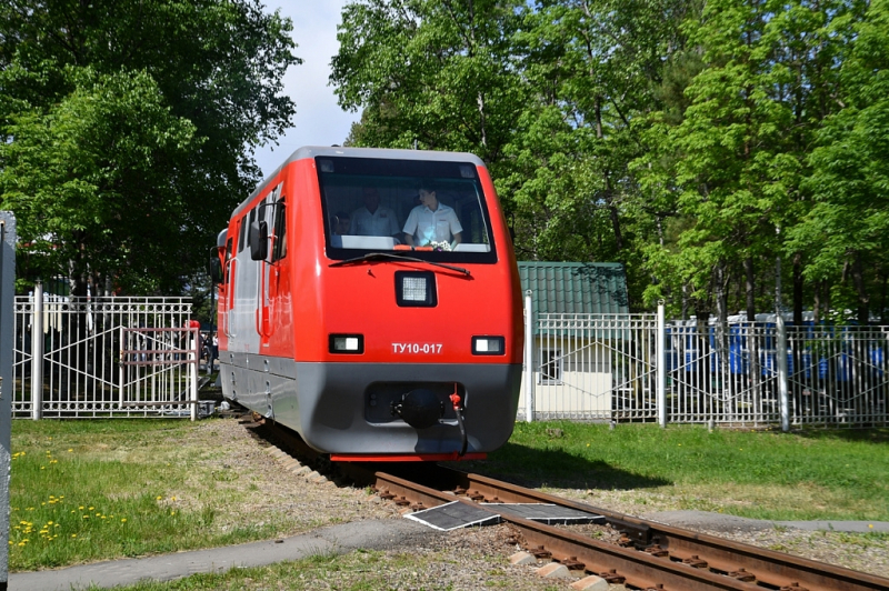 Новый сезон детской железной дороги открылся в Хабаровске