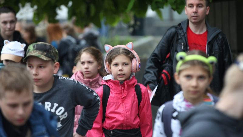 580 детей из Белгородской области прибыли в Крым на отдых