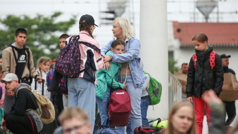 580 детей из Белгородской области прибыли в Крым на отдых