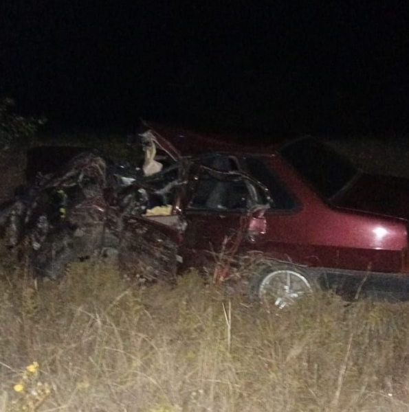 Водитель и его несовершеннолетний пассажир погибли в аварии в Крыму