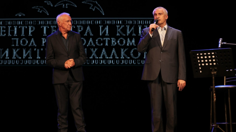 Глава Крыма встретился с народным артистом России Сергеем Гармашем