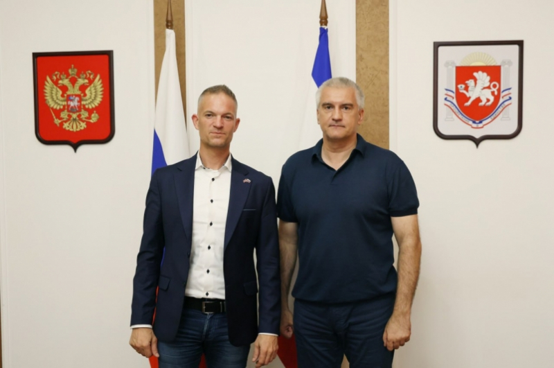 Глава Крыма встретился с руководителем Национального клуба друзей республики в Норвегии