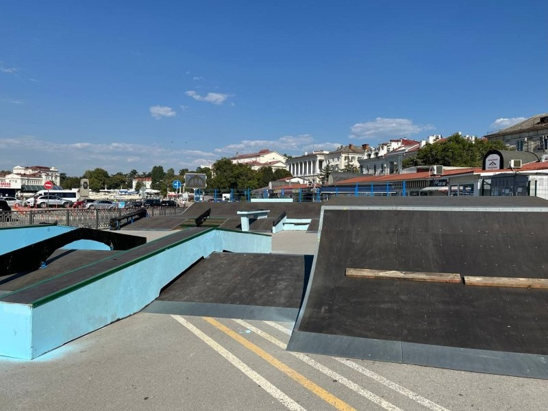 Капитальный ремонт скейт-парка завершили в Артбухте Севастополя