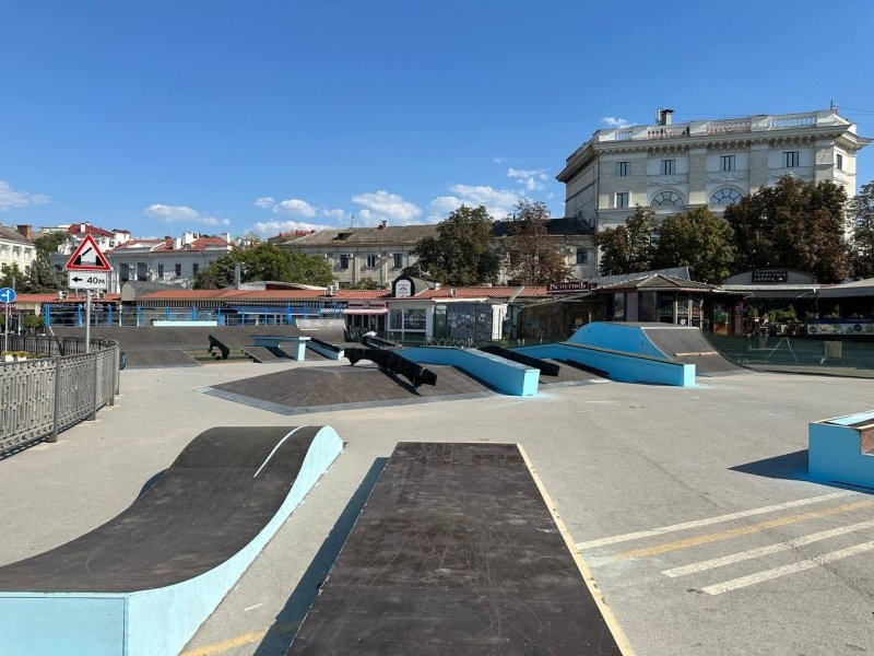 Капитальный ремонт скейт-парка завершили в Артбухте Севастополя