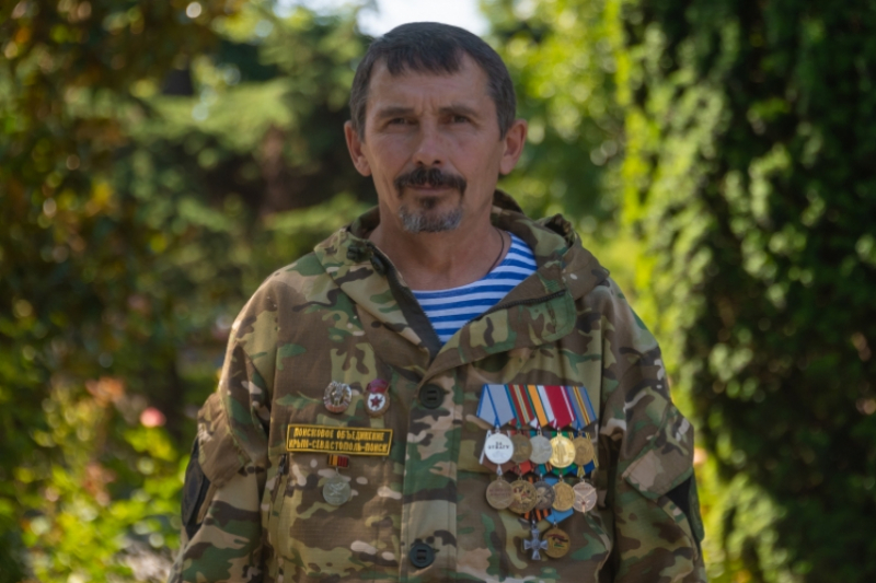 Медаль "За отвагу" вручили участнику СВО из Севастополя