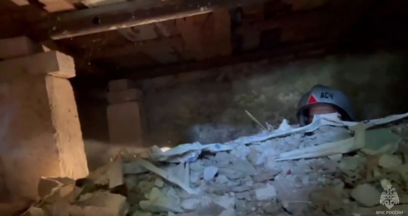 Упавшего в домовую яму щенка спасли сотрудники МЧС в Севастополе