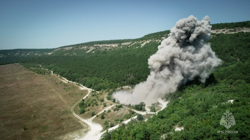 Взрывоопасные предметы уничтожат сегодня в Крыму