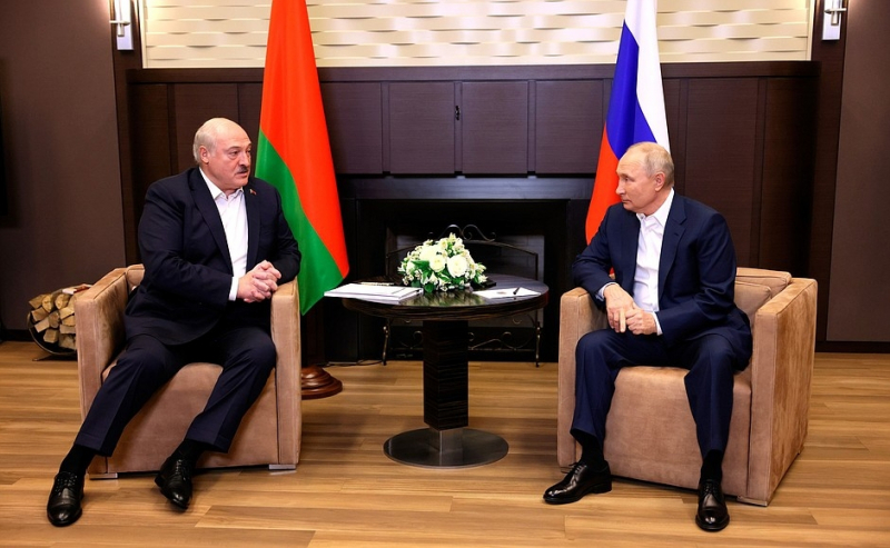 Владимир Путин встретился с Александром Лукашенко в Сочи