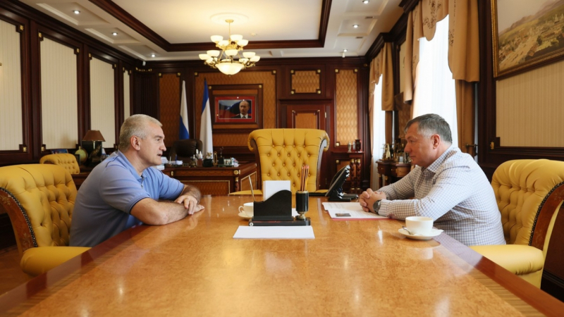 Зампред Правительства РФ Марат Хуснуллин посетил Крым с рабочей поездкой