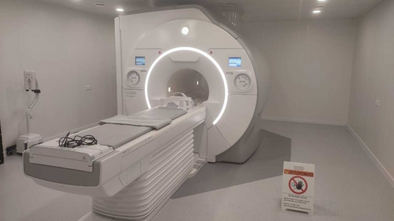 Открыли модульный кабинет магнитно-резонансной томографии в больнице Симферополя