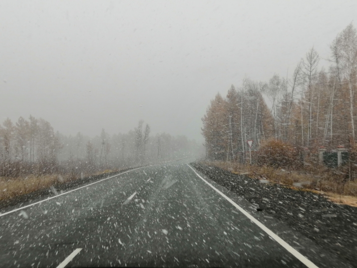 Небольшой снег ожидается на выходных в Крыму