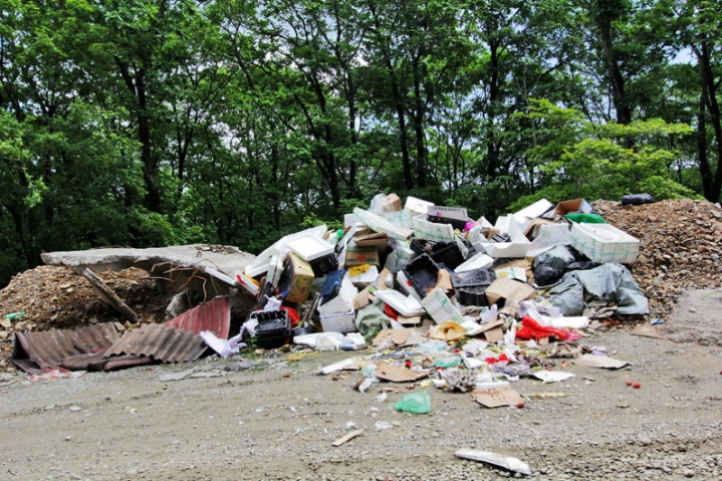 Свалку отходов ликвидировали в Симферополе после вмешательства прокуратуры